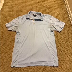 Nike Dri-Fit Golf Light Blue Polo Shirt (Men’s Size Medium)